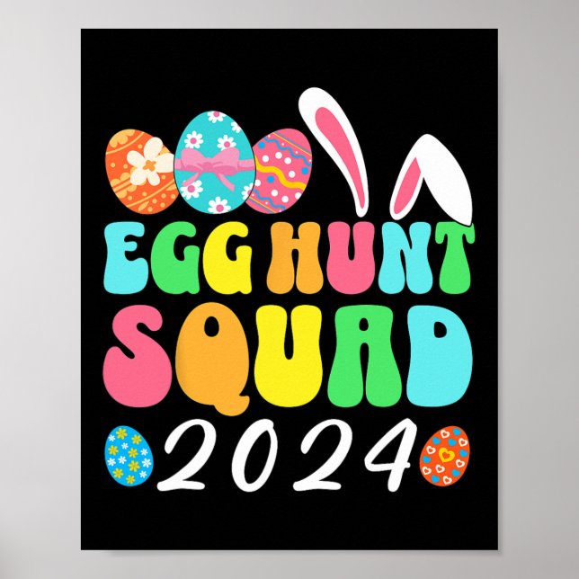 Poster Esquadrão De Caça De Ovos 2024, Matchi De Tripulaç (Frente)