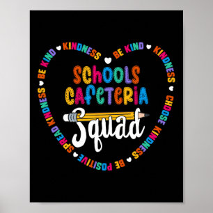 Poster Esquadrão De Café De Volta À Escola Feliz Primeiro