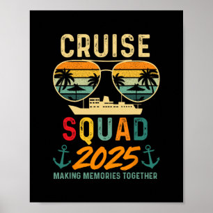 Poster Esquadrão de Cruzeiro 2025 Férias em Família Grupo