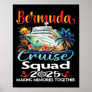 Poster Esquadrão de Cruzeiro das Bermudas 2025 Amigo da F