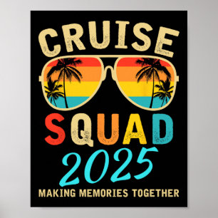Poster Esquadrão de Cruzeiro Férias de Verão 2025 Família