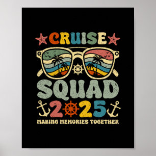 Poster Esquadrão de Cruzeiro Férias de Verão de 2025 Roup