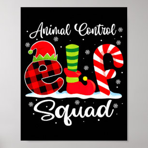 Poster Esquadrão de Elfos de Controle de Animais Oficial 
