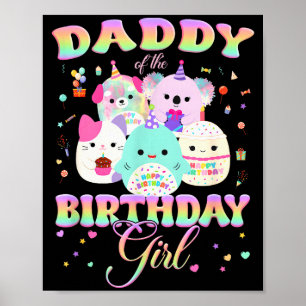 Poster Esquadrão de Esmagamento Familiar de Aniversário P