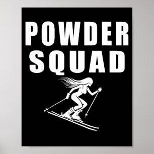 Poster Esquadrão de pó