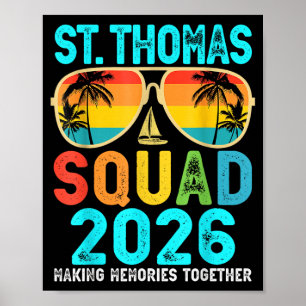 Poster Esquadrão de São Tomás 2026 Férias Amigos Família