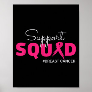 Poster Esquadrão de Suporte Eu Visto Consciência do Cance