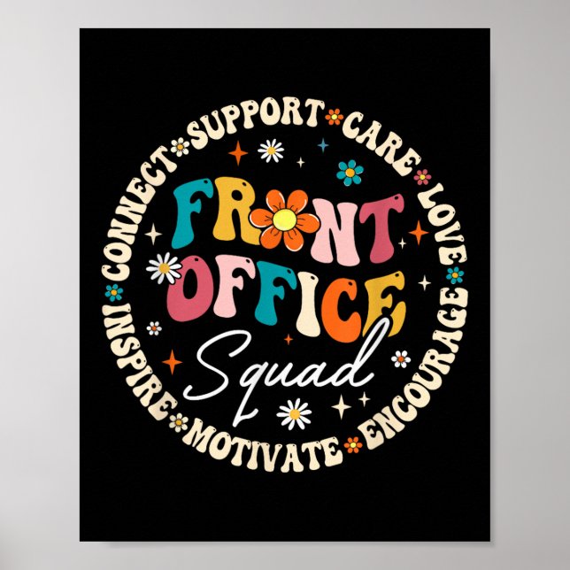 Poster Esquadrão do Escritório Central de Volta às Aulas  (Frente)