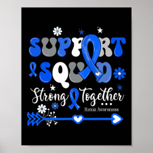 Poster Esquadrão Forte Juntos Groovy Ataxia Consciência