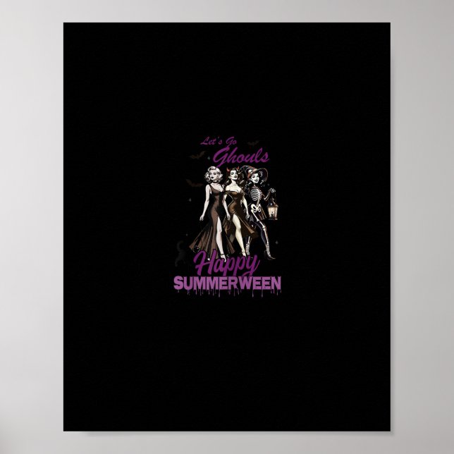 Poster Esquadrão Ghoul Summerdal Feliz (Frente)