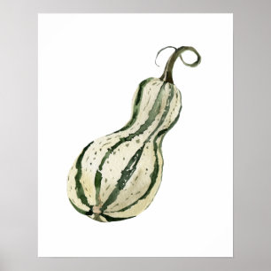 Poster Esquadrão Orgânico de Aquarela