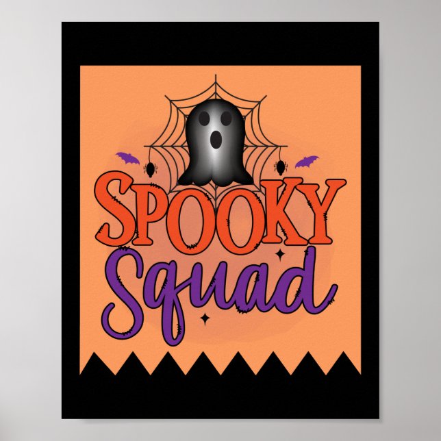 Poster Esquadrão Spooky (Frente)
