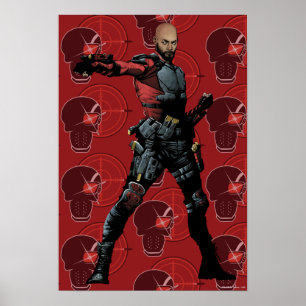 Poster Esquadrão Suicida Arte de BD