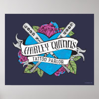 Esquadrão Suicida | Coração de Tatuagem do Harley