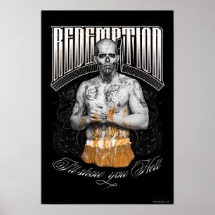 Póster Esquadrão Suicida El Diablo "Redenção" Tatuag