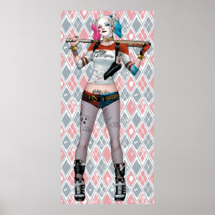 Poster Esquadrão Suicida Harley Quinn