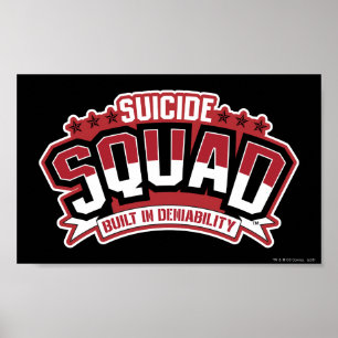 Póster Esquadrão Suicida Negação Incorporada