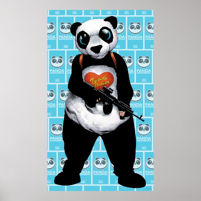 Póster Esquadrão Suicida | Panda (Frente)