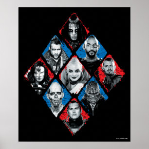 Póster Esquadrão Suicida   Task Force X Verificada Diama