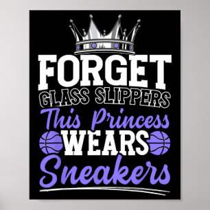 Poster Esquece as panelas de vidro Esta Princesa Veste os