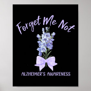 Poster Esqueci-me Não Demência Heimerheimer Conscientizaç