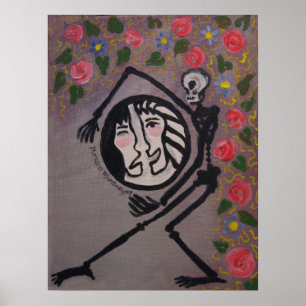 Poster Esqueleto da percepção