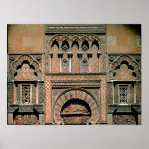 Póster Esquema decorativo acima da entrada