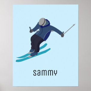Poster Esqui