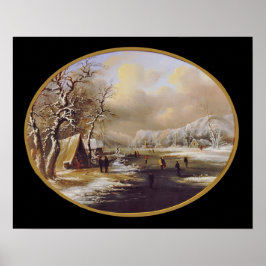 Poster Esqui de Inverno em Nova Jersey