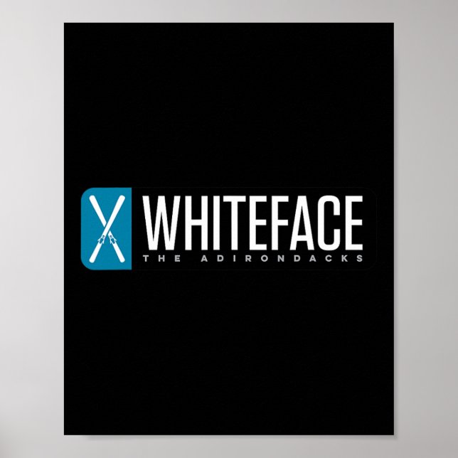 Poster Esqui na Montanha Whiteface Ny (Frente)