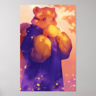 Poster Esquilo Anthro