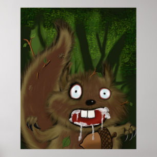 Póster Esquilo irracional