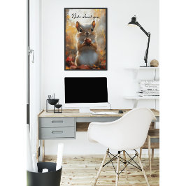 Poster Esquilo, loucos sobre você