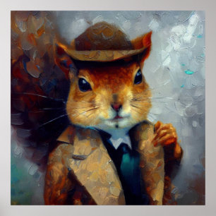 Poster Esquilo Sherlock Holmes