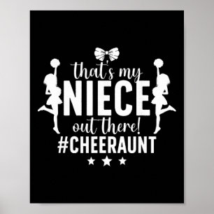 Poster Essa é Minha Sobrinha Torce Tia Cheerleading Tiazi