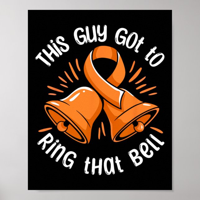 Poster Esse Cara Conseguiu Tocar Aquele Sino Leucemia Cân (Frente)