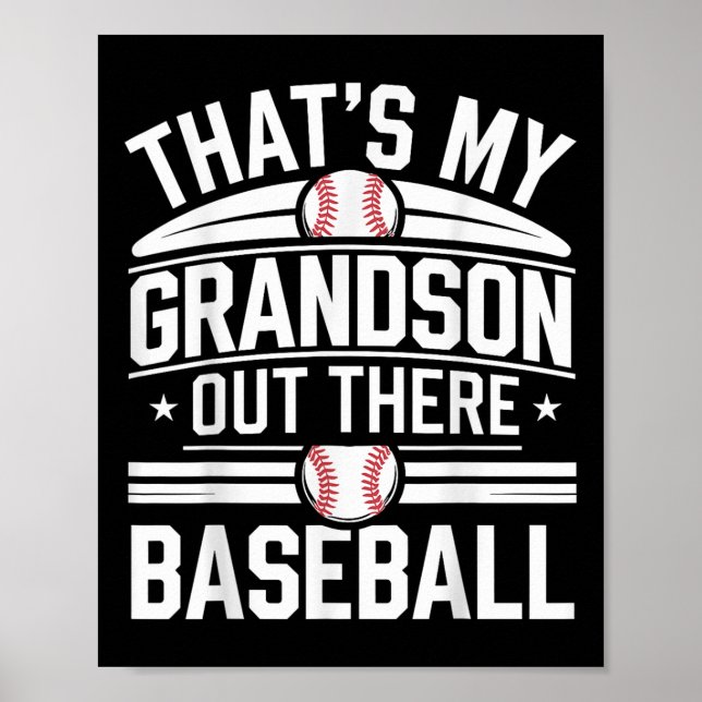 Poster Esse é meu neto lá fora, Baseball Roupa Cote Sayin (Frente)