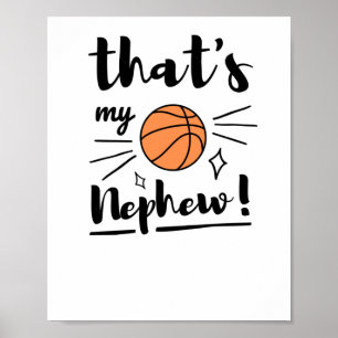 Poster Esse é o meu sobrinho de basquete