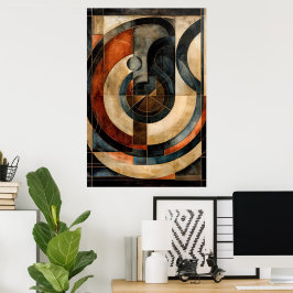 Poster Essência Abstrata