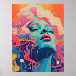 Poster Essência da Mulher Vibrante