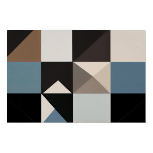 Póster Essência Geométrica