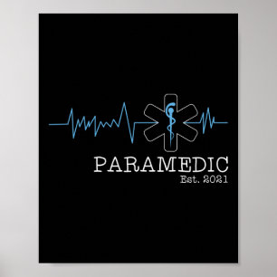 Poster Est paramédico de Emergência EMS 2021 Estudante