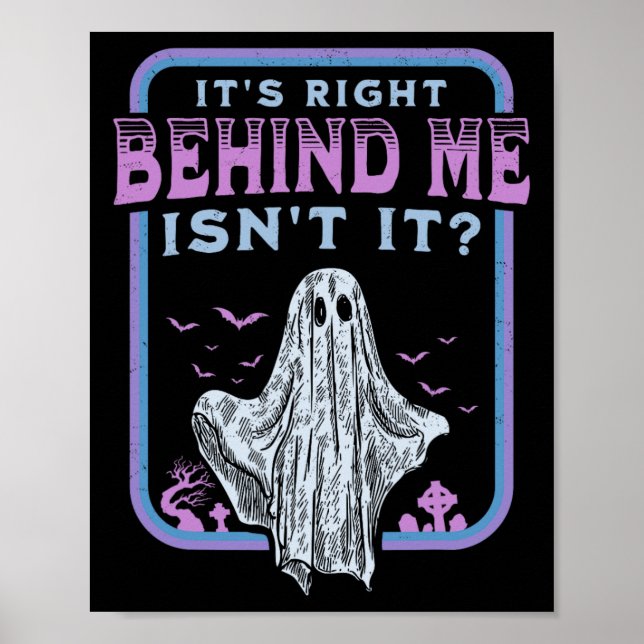 Poster Está bem atrás de mim Não é Paranormal Caça Fantas (Frente)
