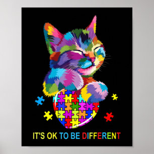 Poster Está bem ser diferente, amante da consciência do A