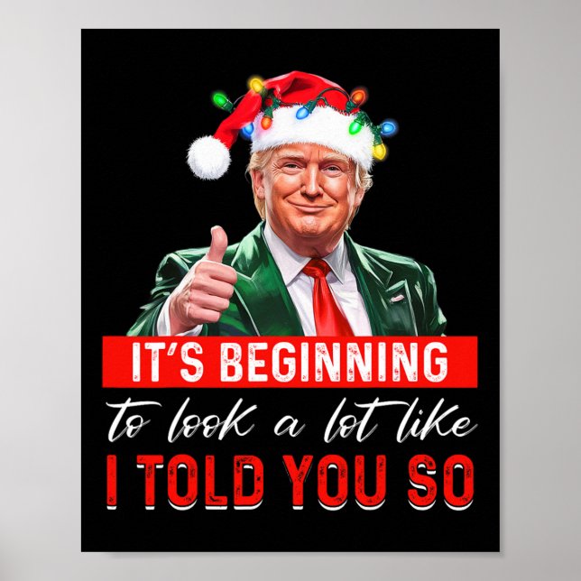 Poster Está começando a parecer muito que eu disse que vo (Frente)