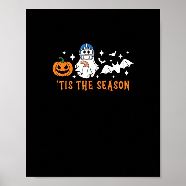 Poster Esta É A Época Do Halloween Spooky Pumpkin (Frente)