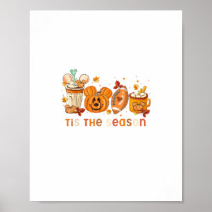 Poster Esta É A Época Que O Outono De Abóbora Pumpkin Cai