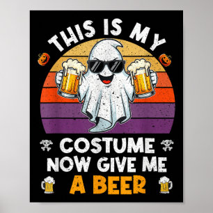 Poster Esta É A Minha Costuma Dar-Me Uma Cerveja.