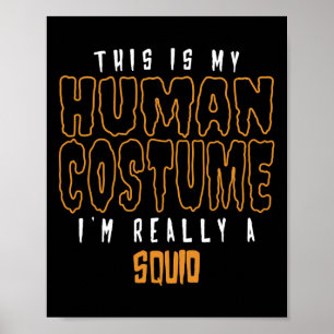 Poster Esta é a minha fantasia humana. Eu sou mesmo uma l