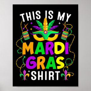 Poster Esta É A Minha Mardi Gras... Mostra Homens Engraça